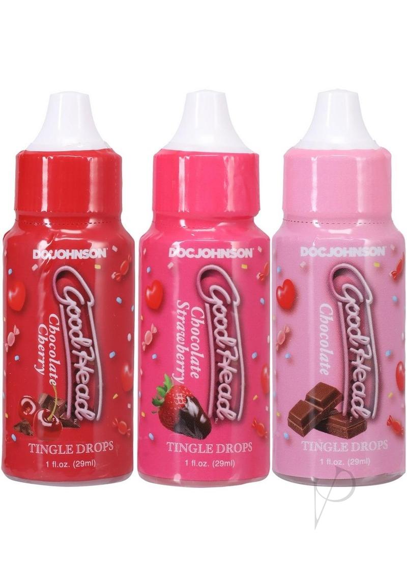 Good Head Tingle Drops Asst 3pk
