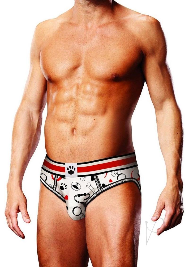 Prowler Puppie Print Open Brief Sm Ss23