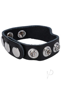 Rock Solid The Leather 5 Snap Black
