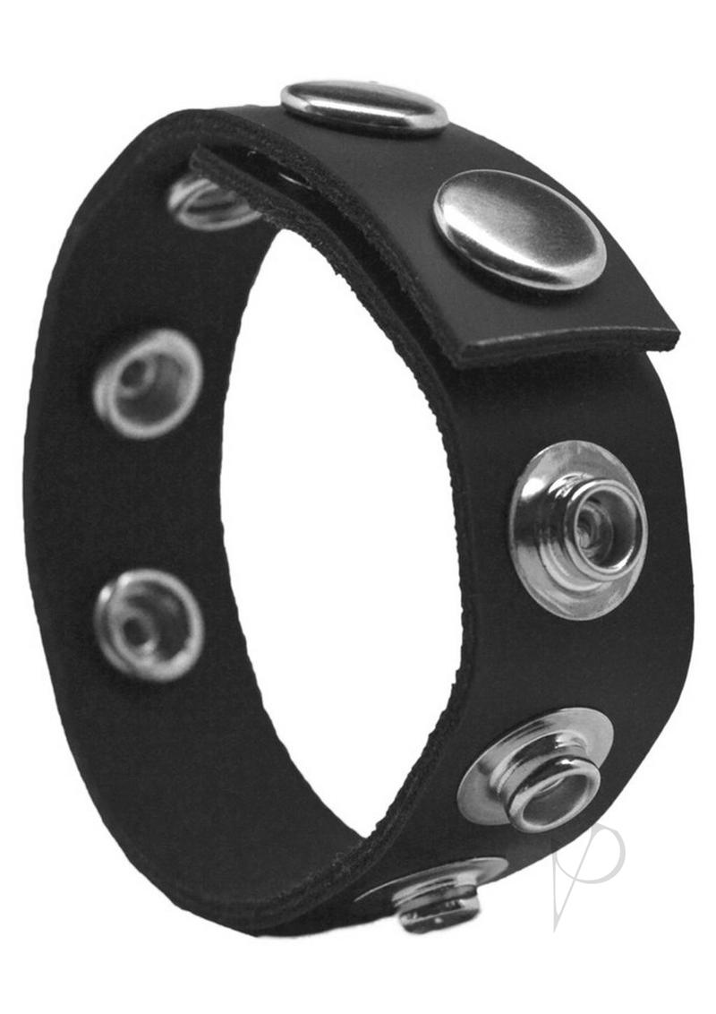 Rock Solid The Leather 5 Snap Black