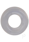 Rock Solid Ribbed Donut Clear