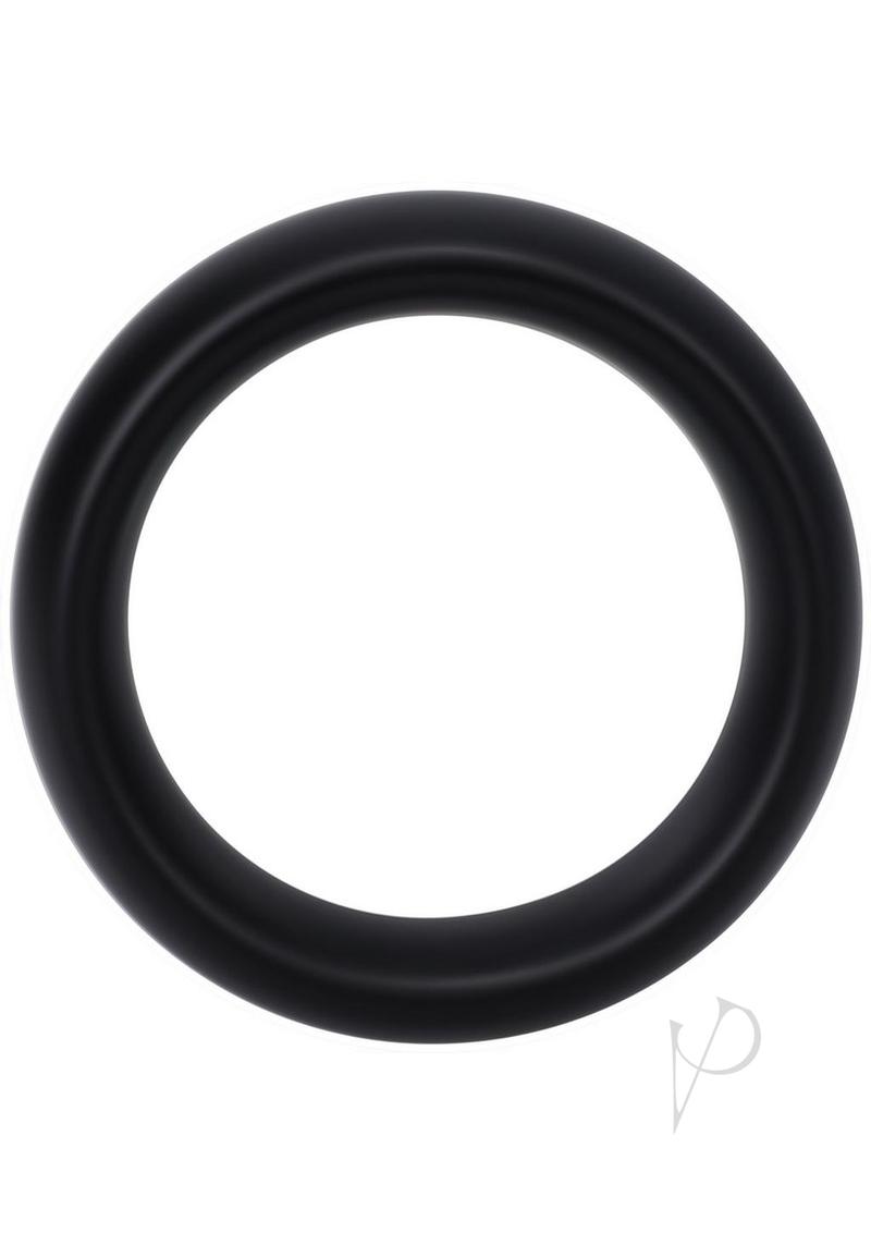 Rock Solid The Silicone Collar Lg Black