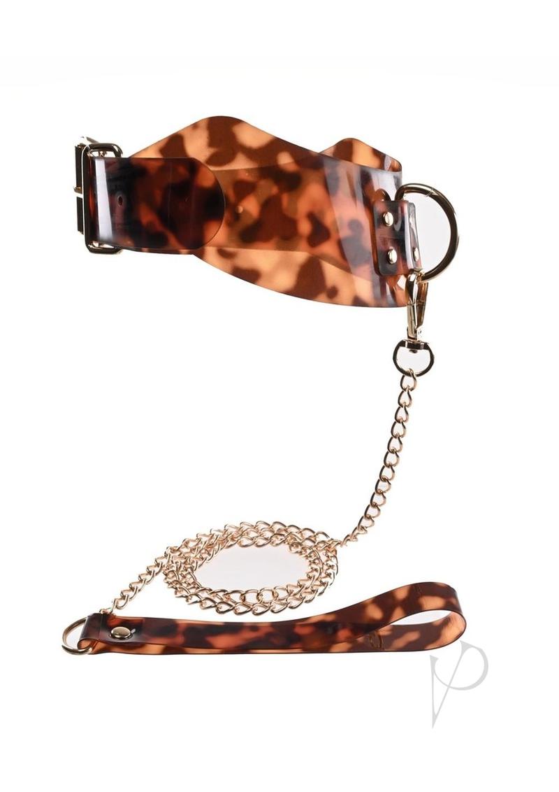 Sincerely Amber Collar And Leash