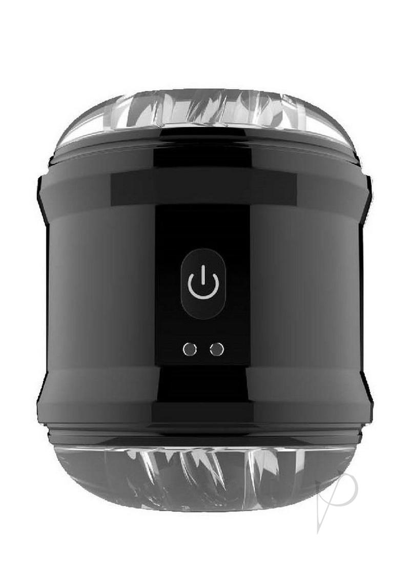 Dynamo Vibrating Masturbator Cup-black