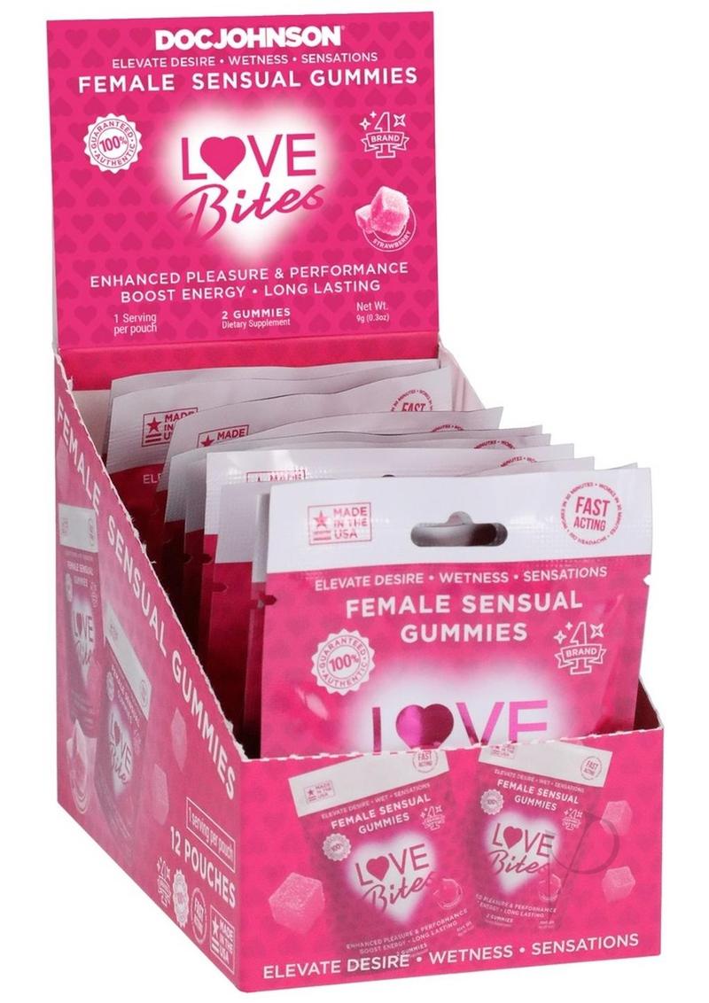 Love Bites Female Gummies 2ct 12pk