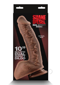 Shane Diesel Dual Dense Dildo Chocolate