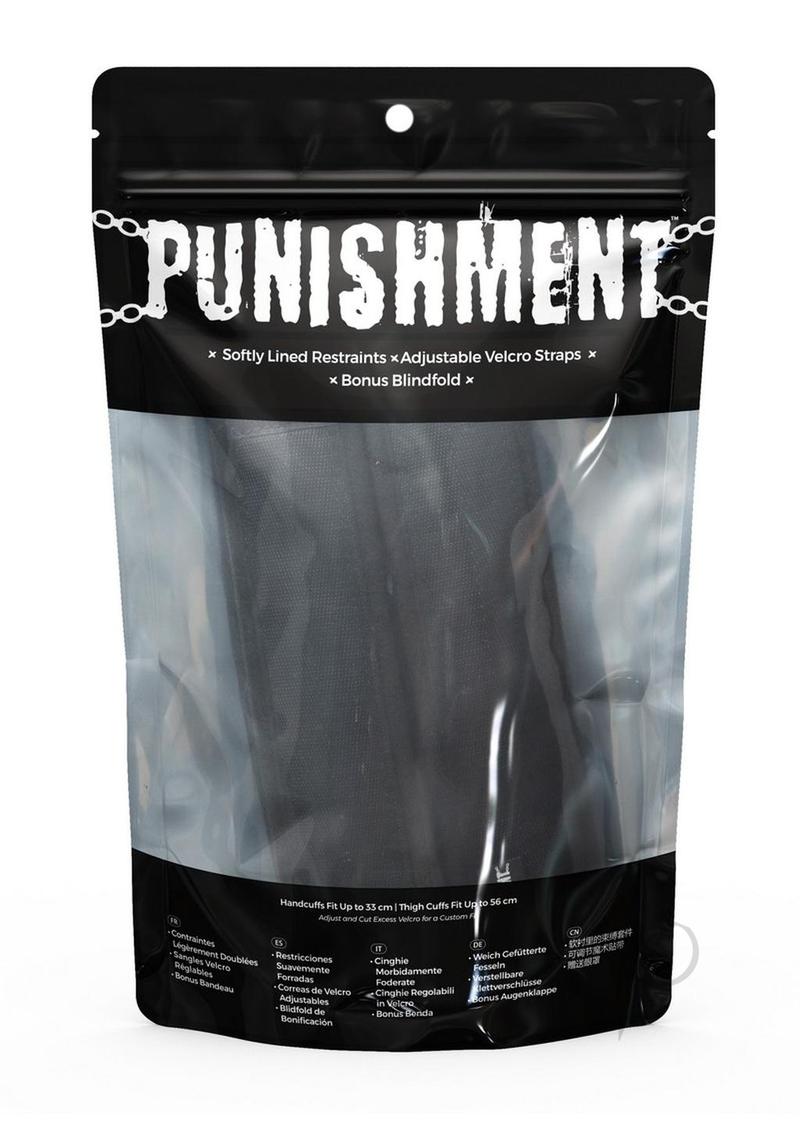 Punishment Thigh To Wrist Restraints