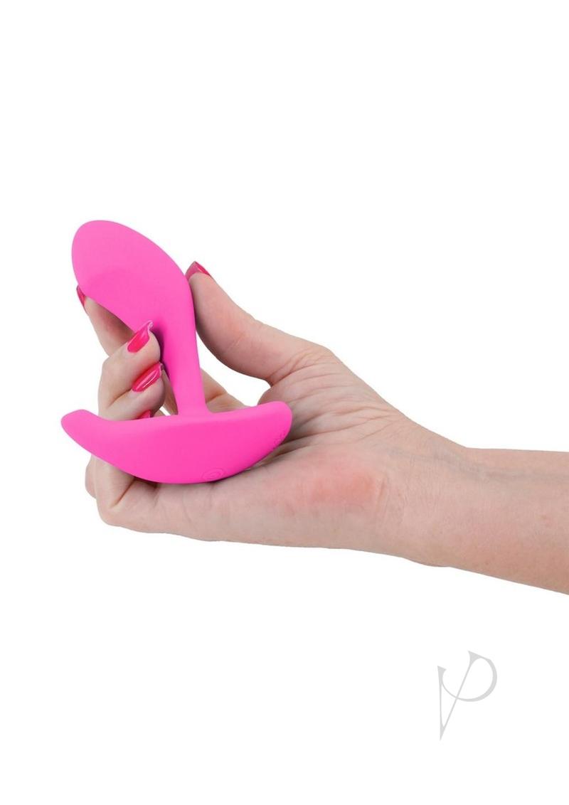 Inya Eros Rechargeable Silicone Vibrating Stimulator with Remote Control Pink