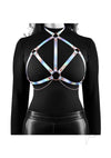 Cosmo Harness Crave Sm/md Rainbow