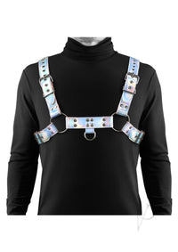 Cosmo Harness Dare Lg/xl Rainbow