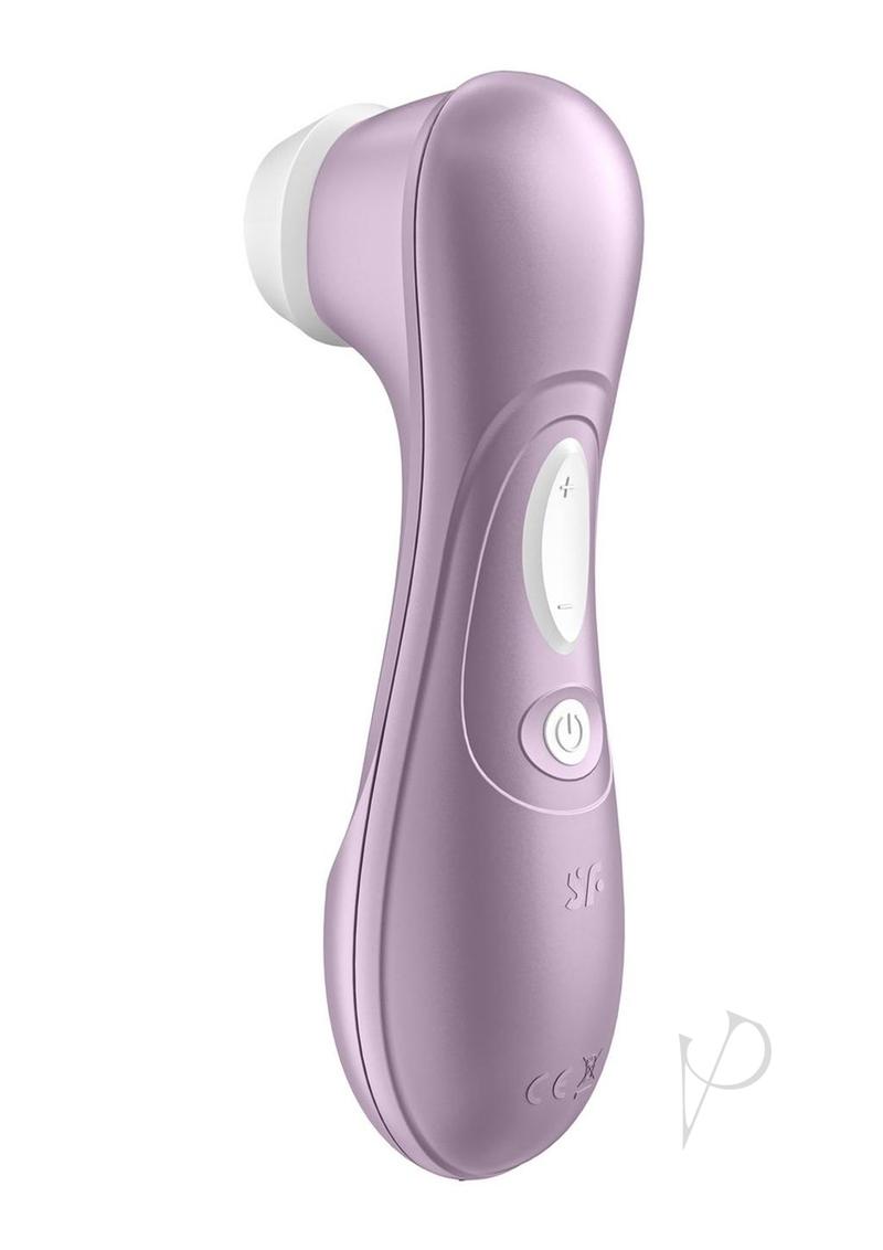 Satisfyer Pro 2 Generation 2 Rechargeable Silicone Clitoral Stimulator 6.5in Purple