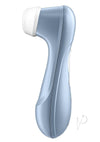 Satisfyer Pro 2 Generation 2 Rechargeable Silicone Clitoral Stimulator 6.5in Blue