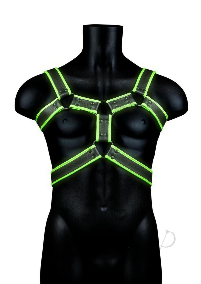 Ouch Body Harness Gitd L/xl