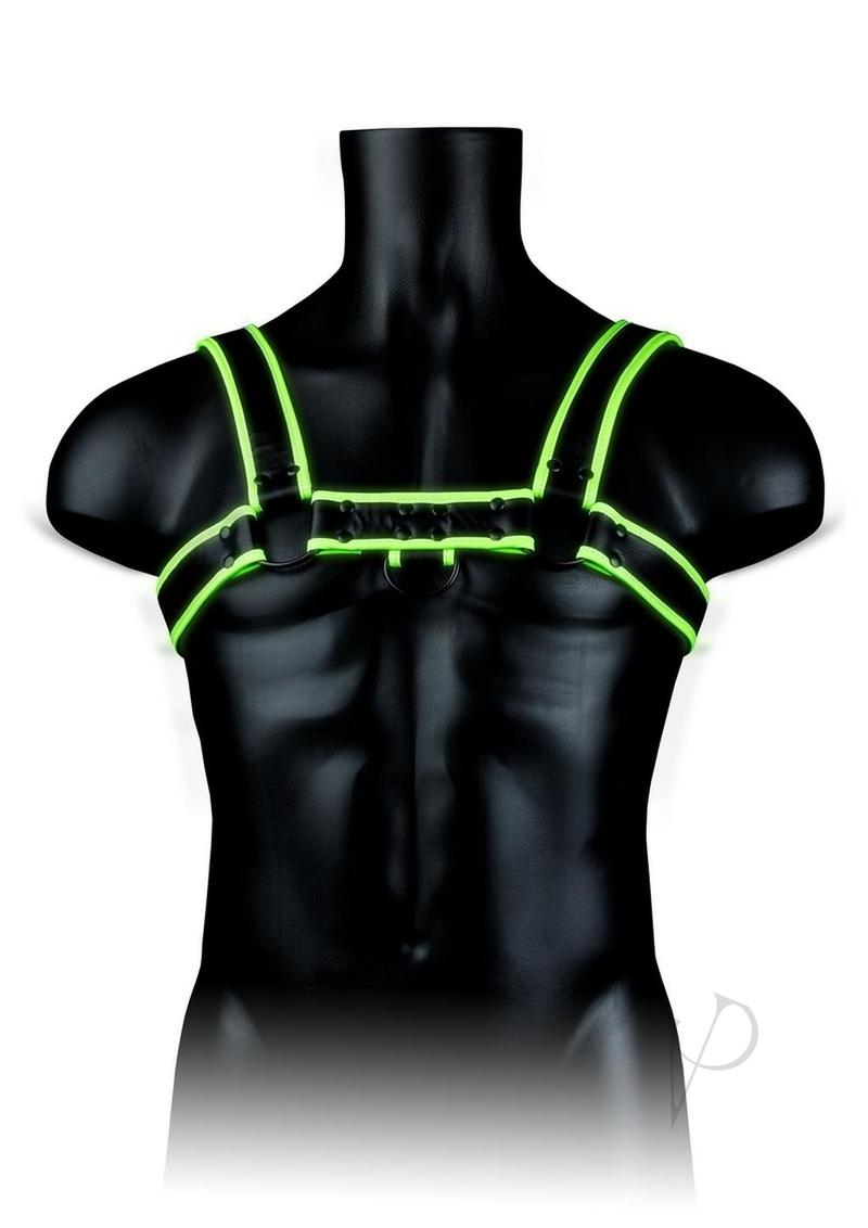 Ouch Chest Bulldog Harness L/xl Gitd