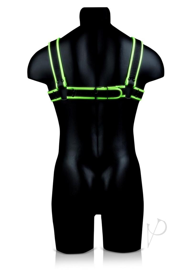 Ouch Chest Bulldog Harness L/xl Gitd