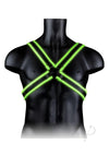 Ouch Cross Harness Gitd S/m