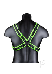 Ouch Cross Harness Gitd S/m