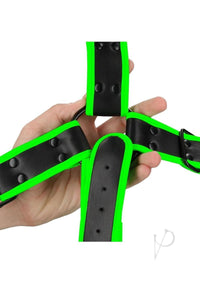 Ouch Cross Harness Gitd S/m