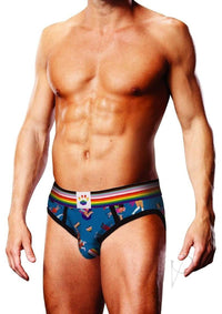 Prowler Pixel Gay Pride Brief Lg Ss23