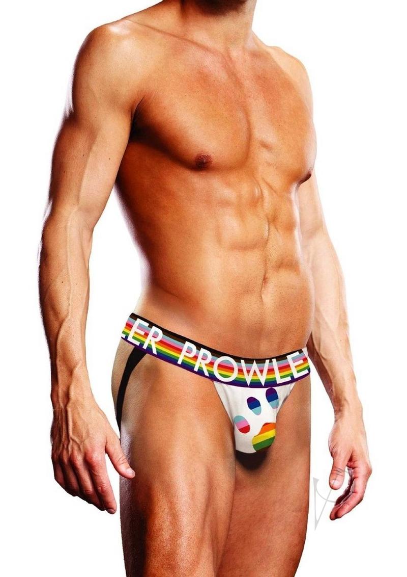 Prowler White Oversized Paw Jock Sm