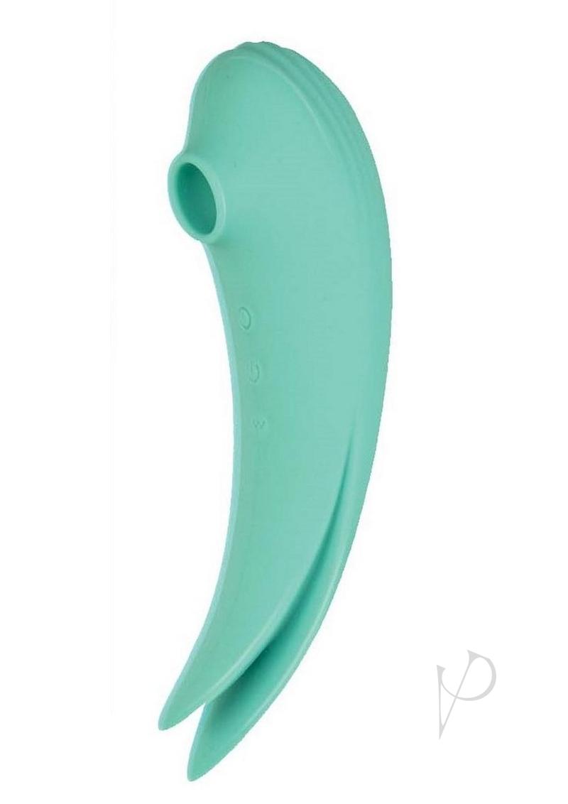 Mystique Vibe Massager Suction Aqua