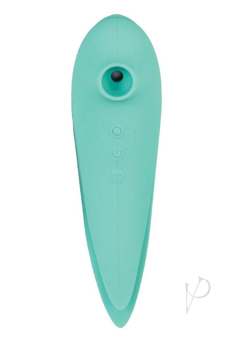 Mystique Vibe Massager Suction Aqua