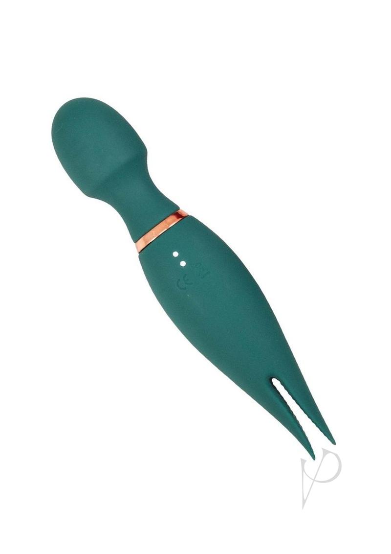 Mystique Vibe Massager Magic Wand Green