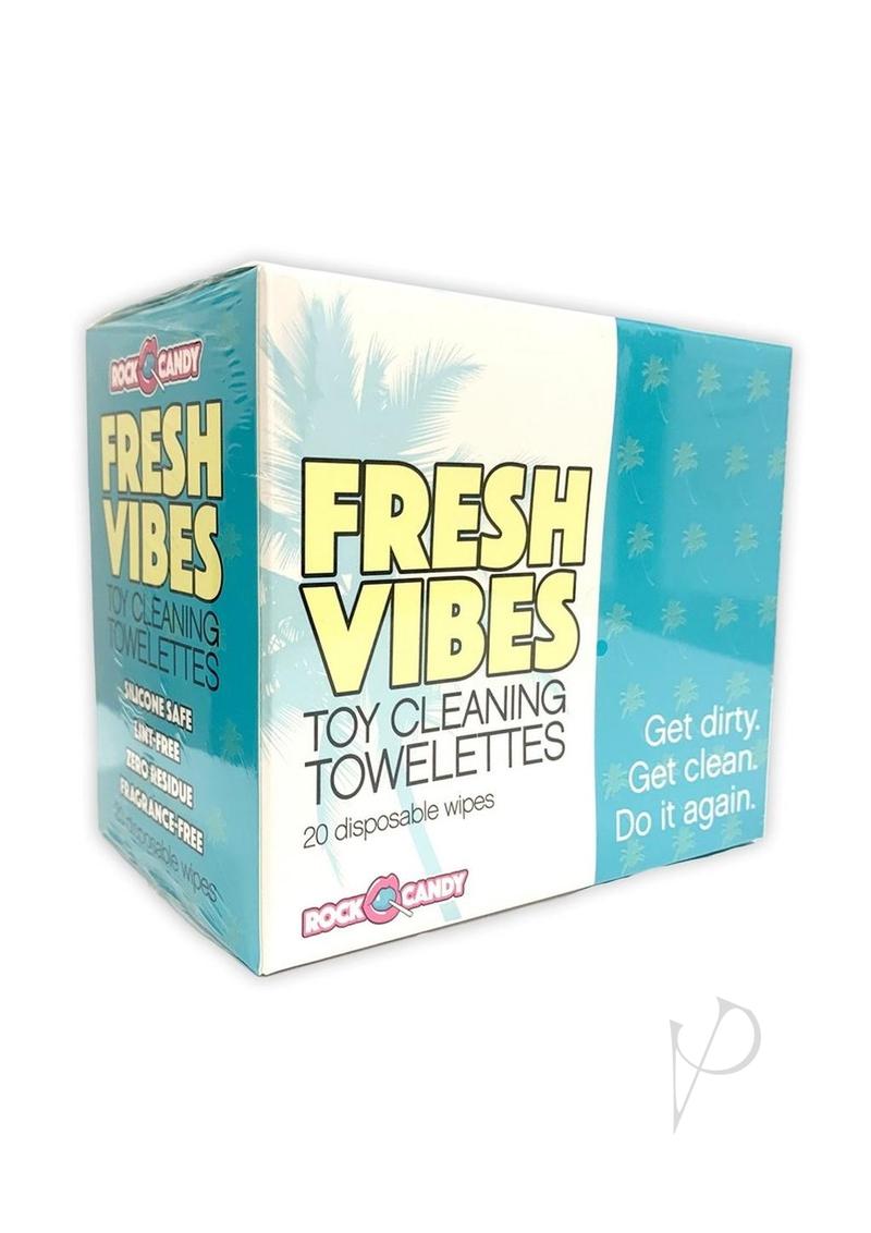 Fresh Vibe Wipes 20/bx