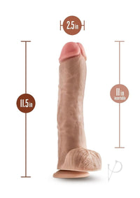 Dr Skin Mr Savage 11.5 Dildo Balls Beige