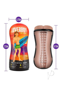 Loverboy Surfer Dude Lube Stroker Beige