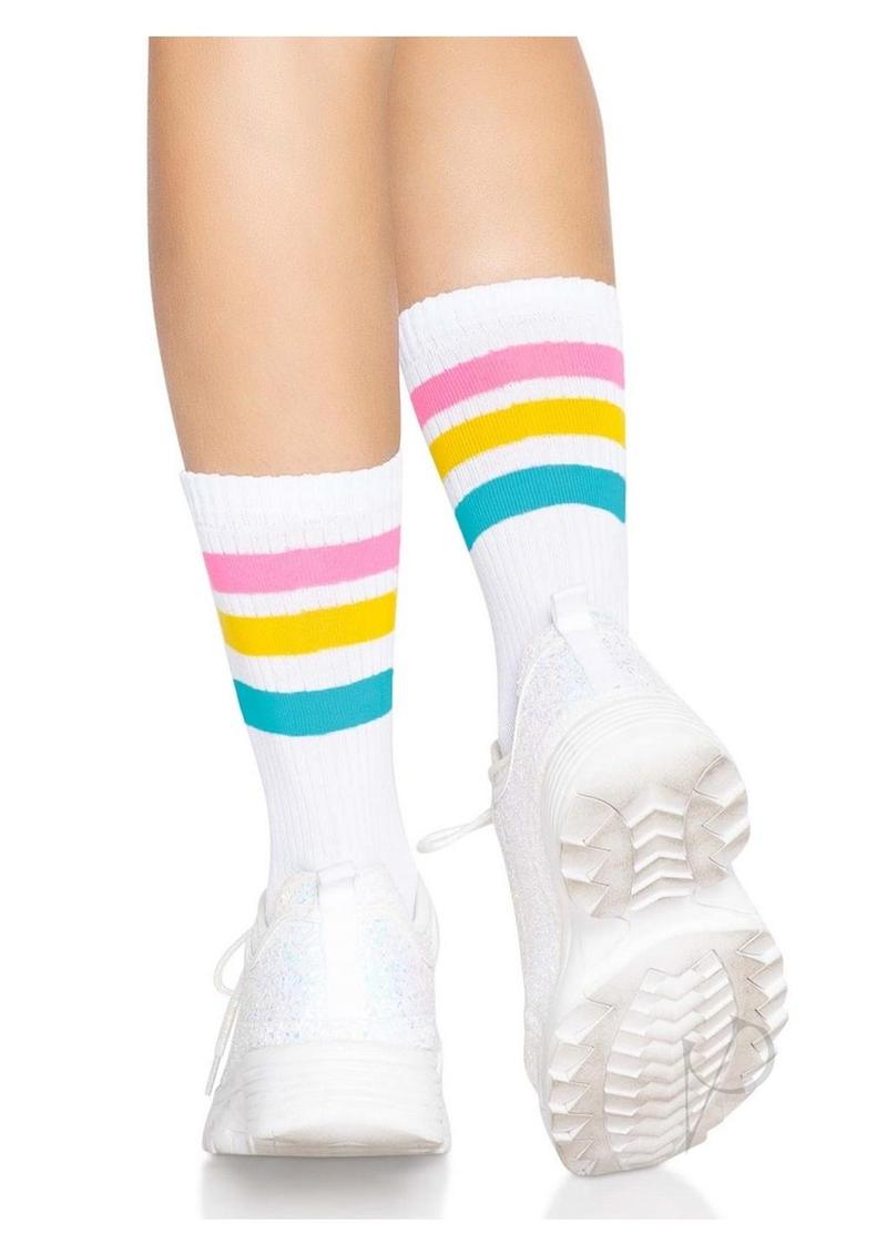 Pride Crew Socks Os Pansexual