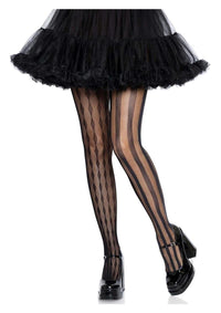 Harlequin Net Tights Os Black