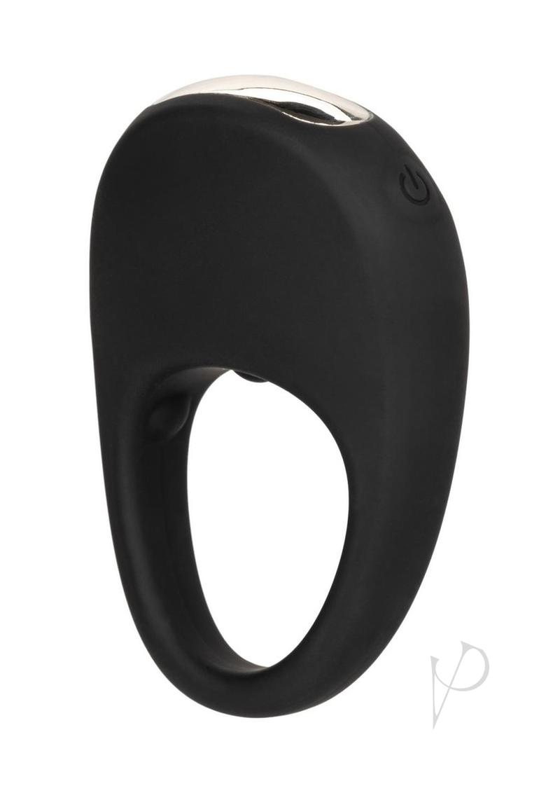 Silicone Rechargeable Pleasure Ring Blk