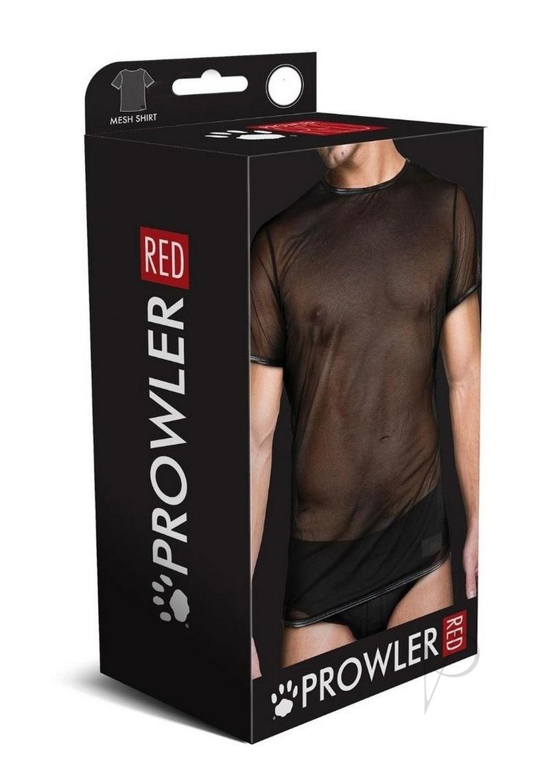 Prowler Red Mesh Tshirt Blk Lg