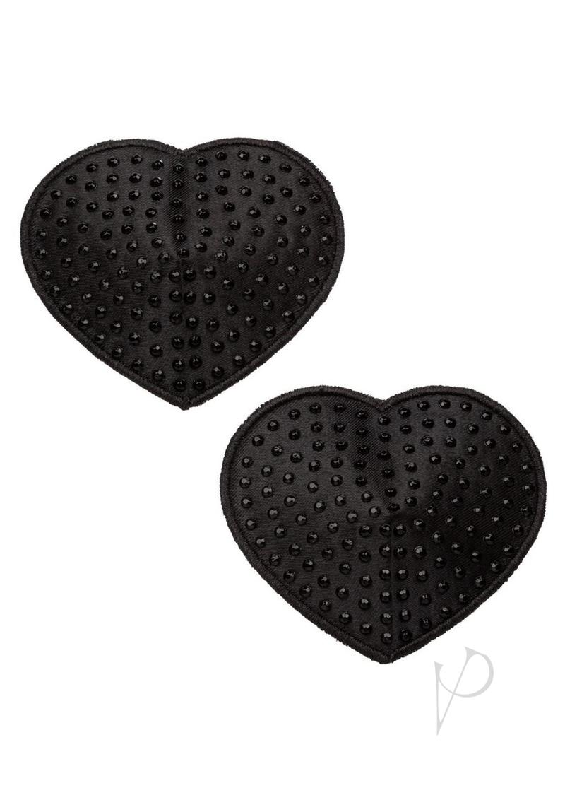 Radiance Heart Pasties Black