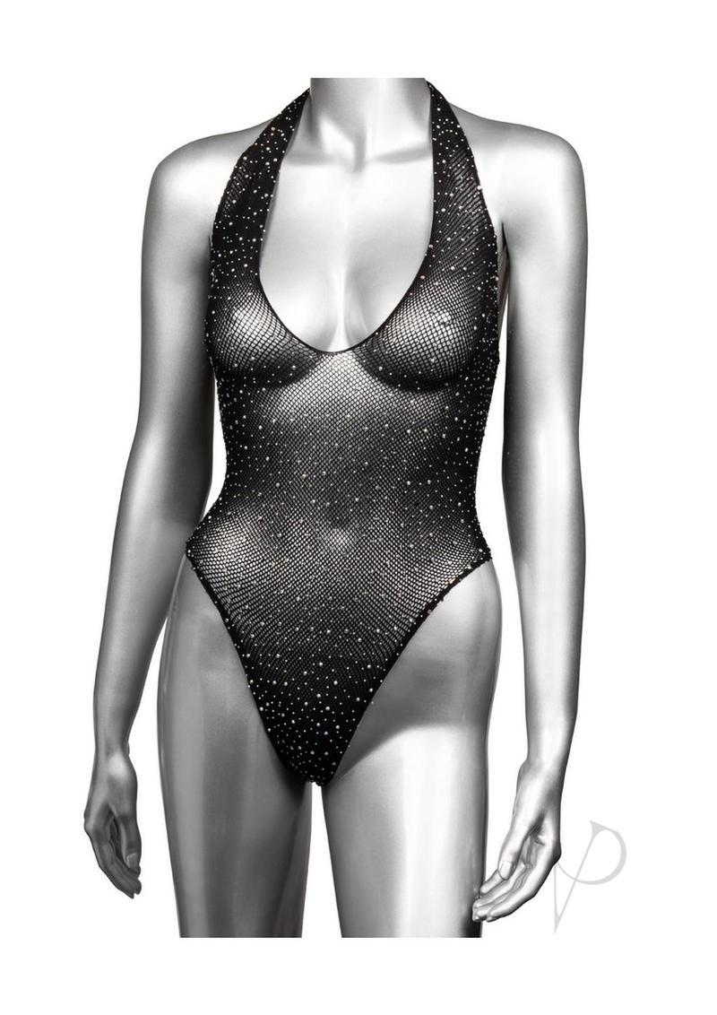 Radiance Deep V Body Suit Black