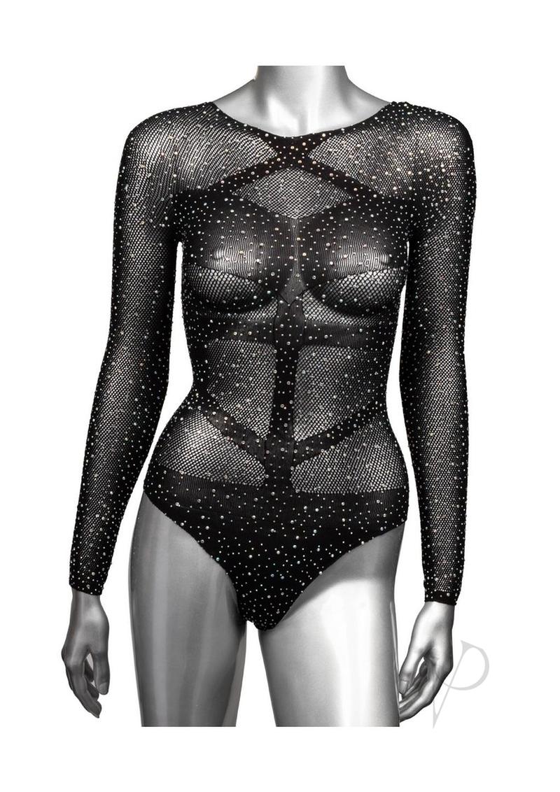 Radiance Long Sleeve Body Suit Ps Black