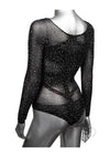 Radiance Long Sleeve Body Suit Ps Black