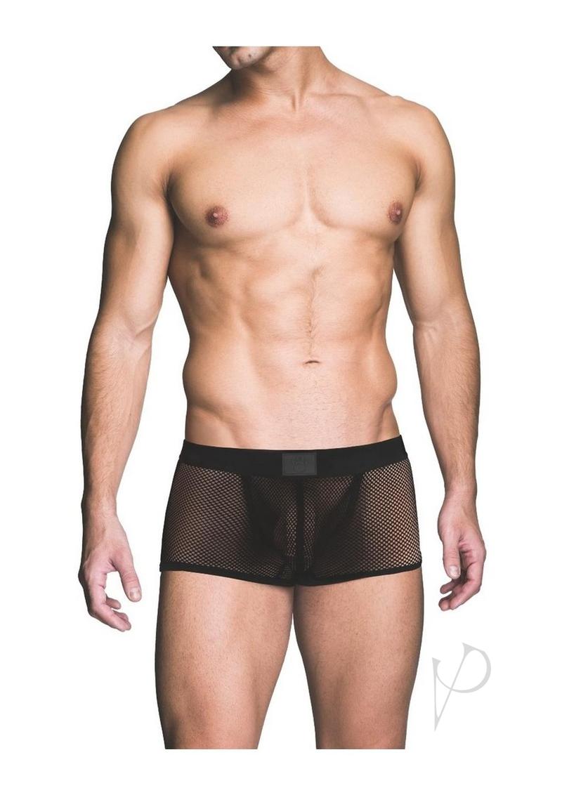 Prowler Red Fishnet Assless Trunk Blk Md