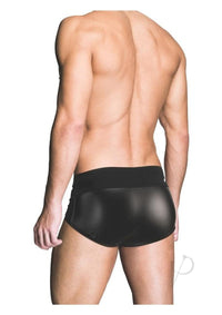 Prowler Red Wetlook Brief Blk Lg