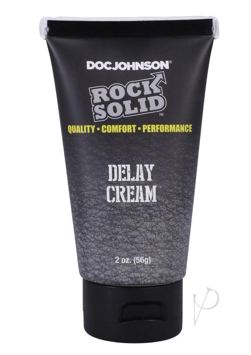 Rock Solid Delay Cream 2oz Boxed