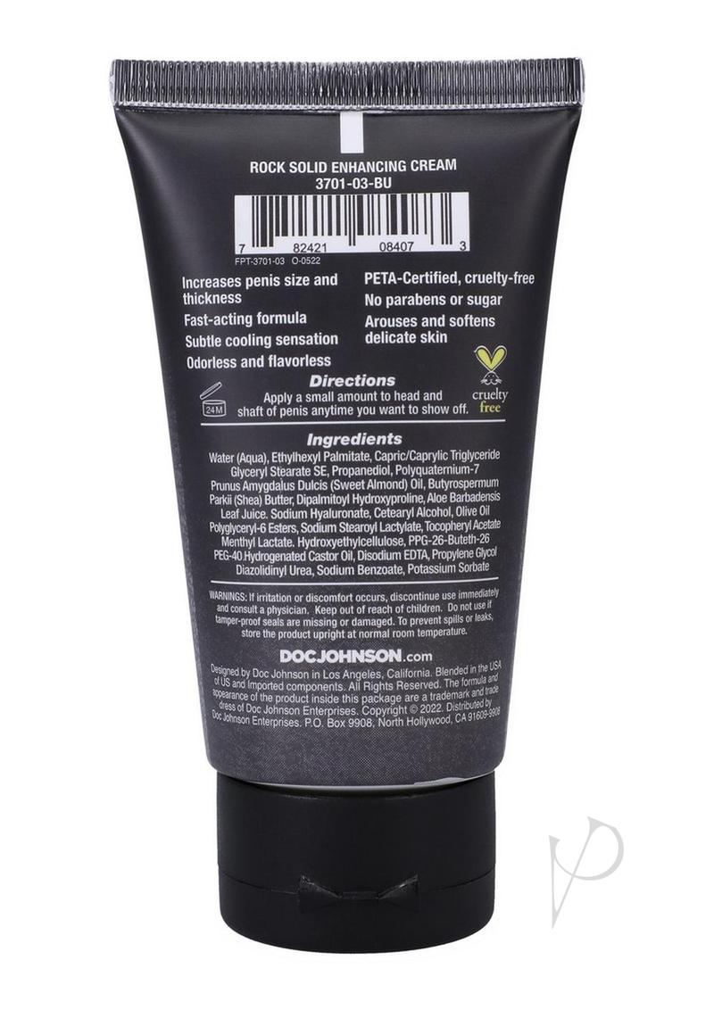 Rock Solid Enhance Cream 2oz Bulk
