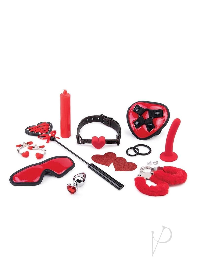 Whipsmart Heartbreaker Set 10pc Red/blk