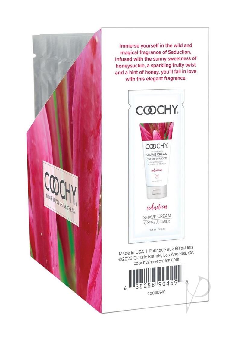 Coochy Shave Seduction Foil 24/disp