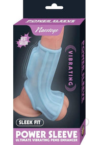 Vibrating Power Sleeve Sleek Fit Blu