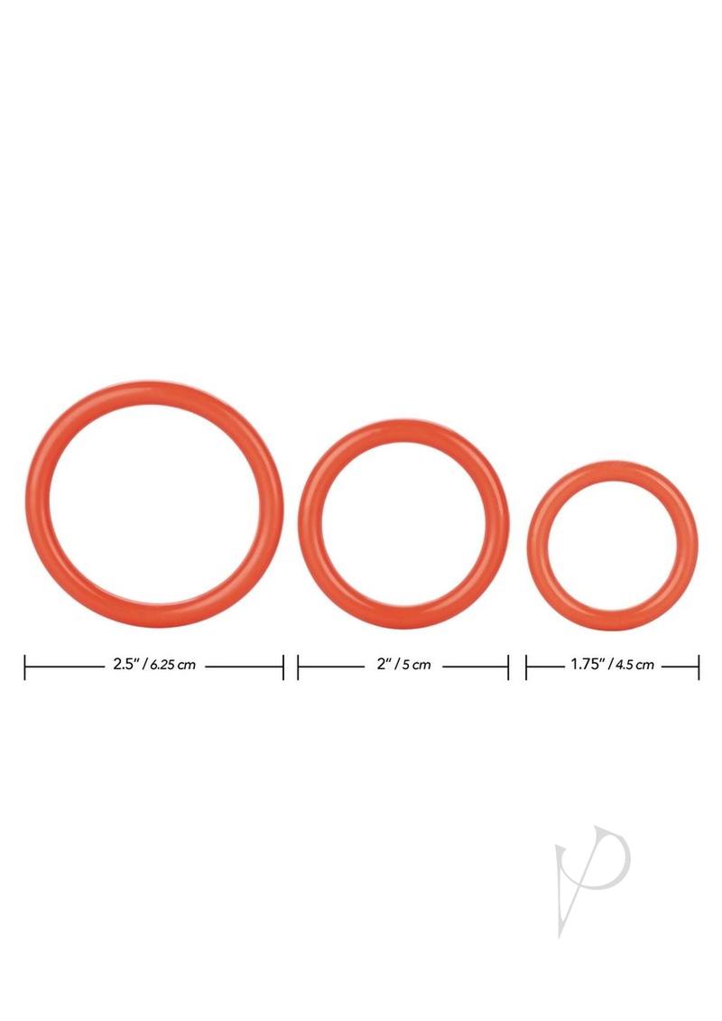 Tri Rings - Red