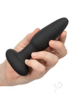 Bionic Pressure Rimming Probe Rechargeable Silicone Anal Stimulator Black