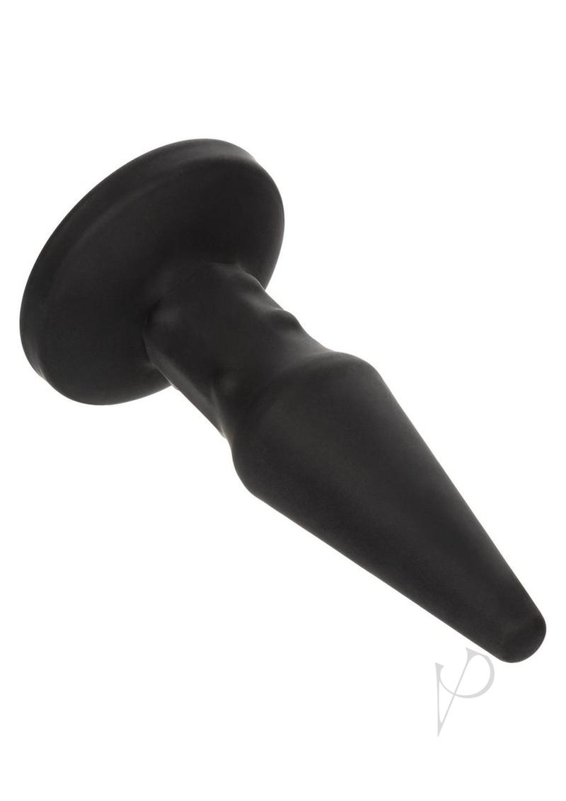 Bionic Beaded Rimming Probe Rechargeable Silicone Anal Stimulator Black