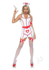 Er Hottie Vinyl 4pc Lg Wht/red