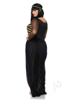 Nile Queen Dress 3pc 3x/4x Blk/gld